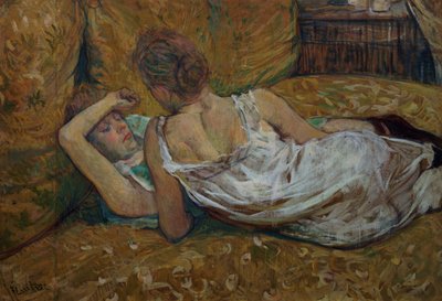 Two Friends by Henri de Toulouse Lautrec